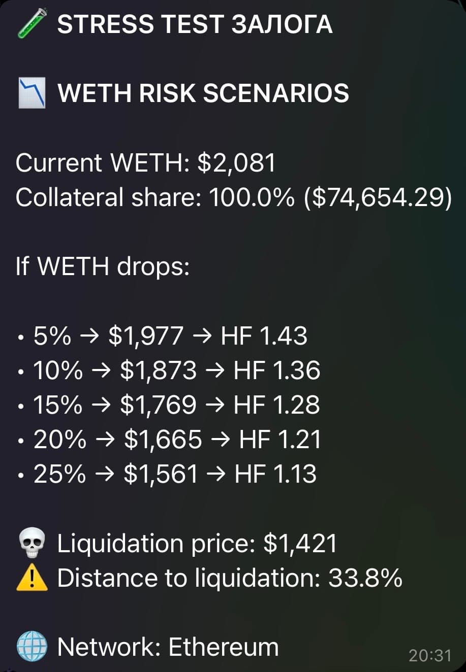 Simulate risk scenarios